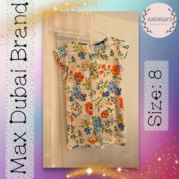 floral print blouse - Picture 1 of 5